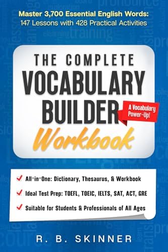 Amazon.com: The Vocabulary Builder Workbook of Verbs: Master 1,500